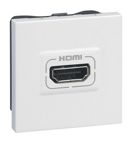 Розетка HDMI Legrand MOSAIC, белый