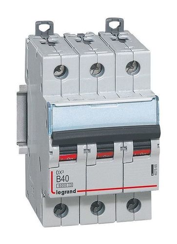 Автоматический выключатель Legrand DX³ 3P 40А (B) 10кА
