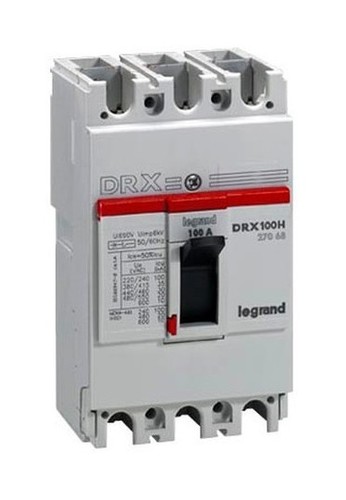 Силовой автомат Legrand DRX 125, термомагнитный, 36кА, 3P, 40А