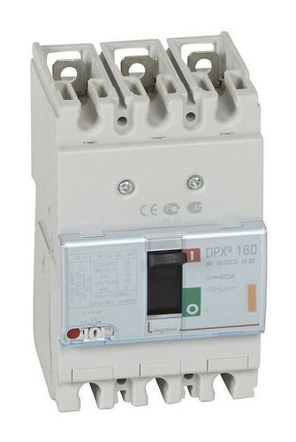 Силовой автомат Legrand DPX³ 160, термомагнитный, 25кА, 3P, 40А