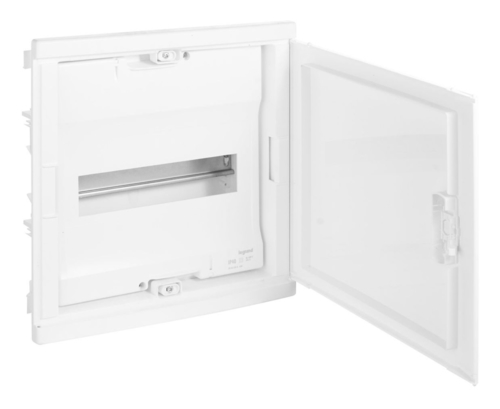 Распределительный шкаф Legrand Nedbox 12 + 2 мод., IP40, встраиваемый, пластик, бежевая дверь, с клеммами