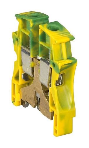 Клемма для заземления с винтовым зажимом Legrand Viking 3 35 мм², желто-зеленый, 037175