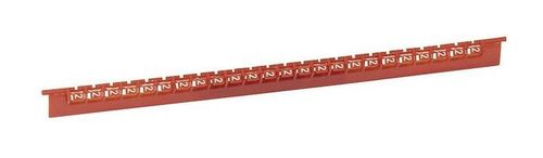 Маркер Memocab - международная кодировка цветов - ширина 2,3 мм - цифра 2 - красный