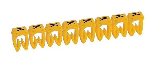 Маркер CAB 3 - для кабеля 4-6 мм² - заглавная буква K