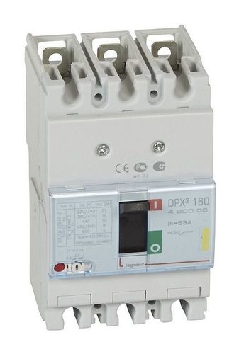 Силовой автомат Legrand DPX³ 160А, термомагнитный, 16кА, 3P, 63А, 420003