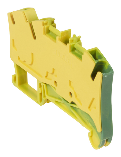 Пружинная клемма для заземления Legrand Viking 3 4 мм², желто-зеленый, 037211