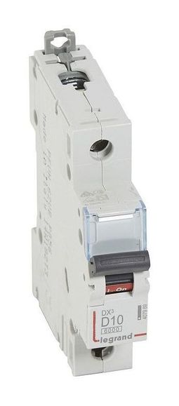 Автоматический выключатель DX³ 1P 10А (D) 10кА