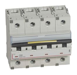 Автоматический выключатель DX³ 4P 80А (C) 16кА