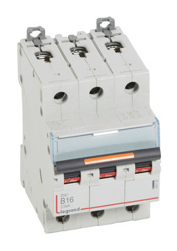 Автоматический выключатель DX³ 3P 16А (B) 25кА