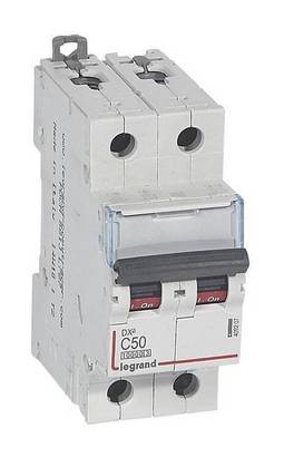 Автоматический выключатель DX³ 2P 50А (C) 16кА