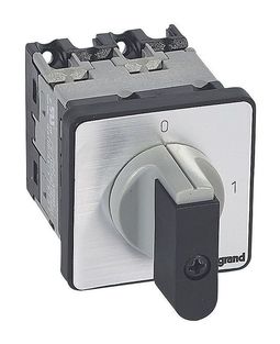 Выключатель - положение вкл//откл - PR 12 - 3П - 3 контакта - крепление на дверце