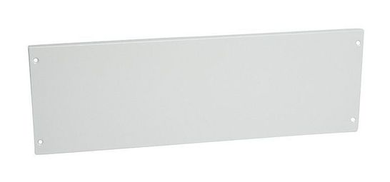 Сплошная металлическая лицевая панель на винтах XL³ 800//4000 - высота 200 мм - 24 модуля