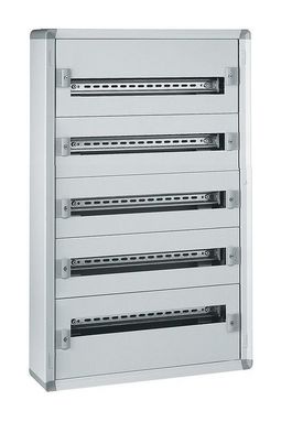 Распределительный шкаф с металлическим корпусом XL³ 160 - для модульного оборудования - 5 реек - 900