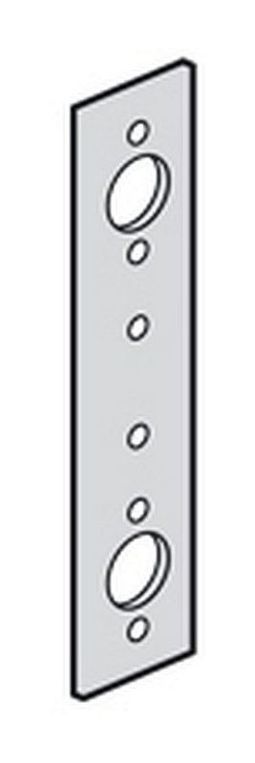 Комплект из 2 металлических колодок - для усиления горизонтального соединения 2 пластиковых шкафов X