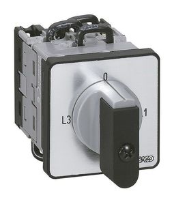 Переключатель электроизмерительных приборов - для амперметра - PR 12 - 6 контактов - 3 ТТ - креплени