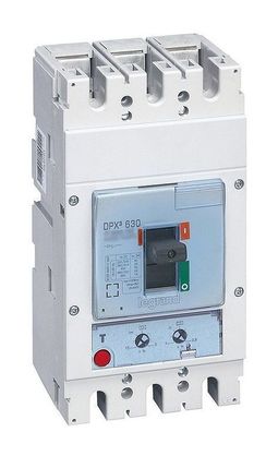 Силовой автомат DPX³ 630А, термомагнитный, 70кА, 3P, 630А, 422032