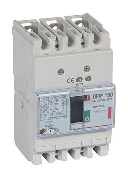 Силовой автомат DPX³ 160А, термомагнитный, 36кА, 3P, 16А, 420080