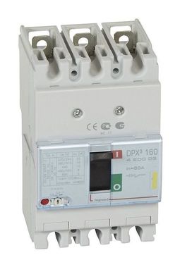 Силовой автомат DPX³ 160А, термомагнитный, 16кА, 3P, 63А, 420003