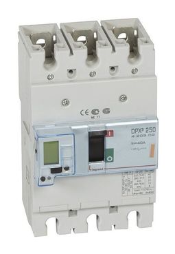 Силовой автомат DPX³ 250А, электронный, 25кА, 3P, 40А, 420302