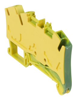 Пружинная клемма для заземления Viking 3 4 мм², желто-зеленый, 037211