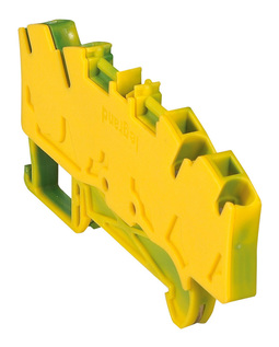 Пружинная клемма для заземления Viking 3 4 мм², желто-зеленый, 037279